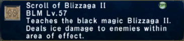 Scroll of Blizzaga II