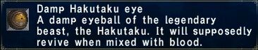 Damp Hakutaku Eye