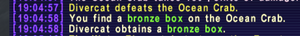 Bronze Box from Ocean Crab