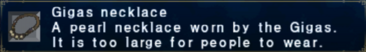 Gigas Necklace