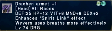 Drachen Armet +1