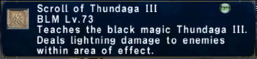 Scroll of Thundaga III